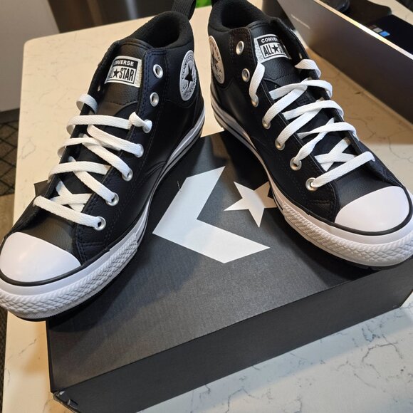 Converse Chuck Taylor All Star Malden Street Boots Mid Black Men's 10 A04477C - Picture 2 of 13
